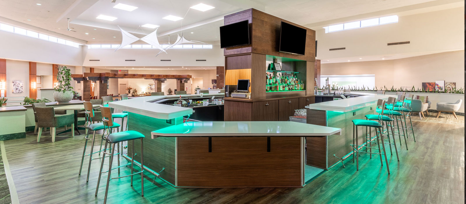 Third slide - HHP Hotel bar and lobby area