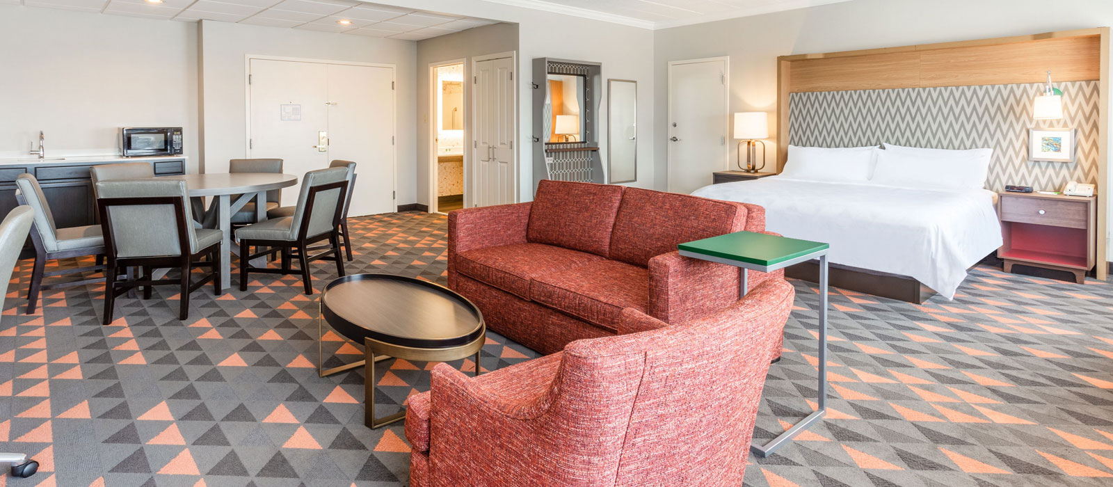 Fourth slide - HHP Hotel bedroom suite